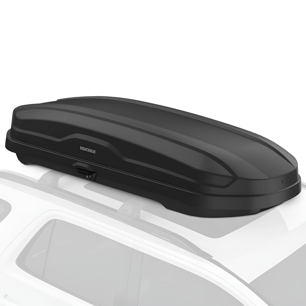 Yakima SkyBox NX 16 LG Rooftop Cargo Carrier, Hard Top Shell Box with SKS Lock, Fits Streamline Crossbars, 16 Cubic Feet, Black - Car and SUV Roof Storage for Luggage and Travel Accessories
