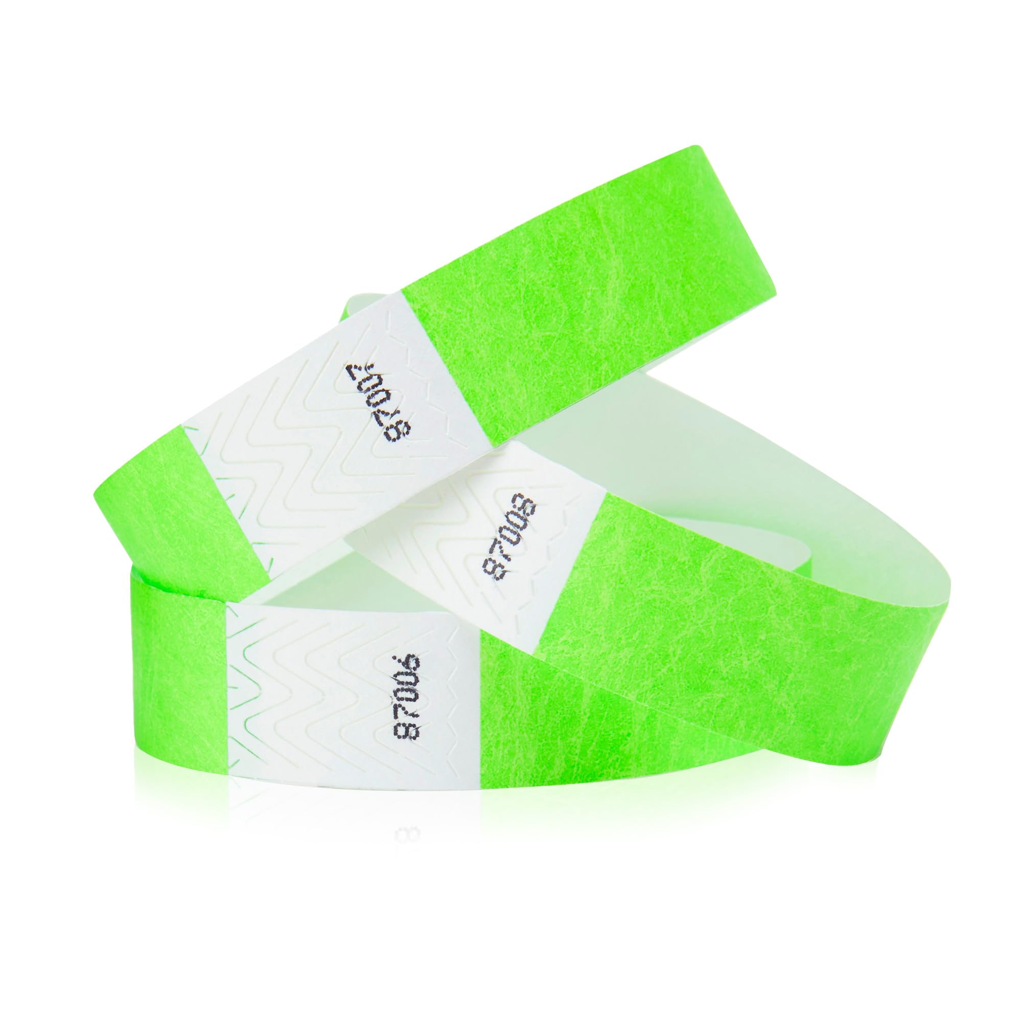 1,000 WristCo 10 Color Variety Pack Tyvek Wristbands for Events - Comfortable Tear Resistant Paper Bracelets ID Wrist Bands for Concerts Festivals Admission Party Identification