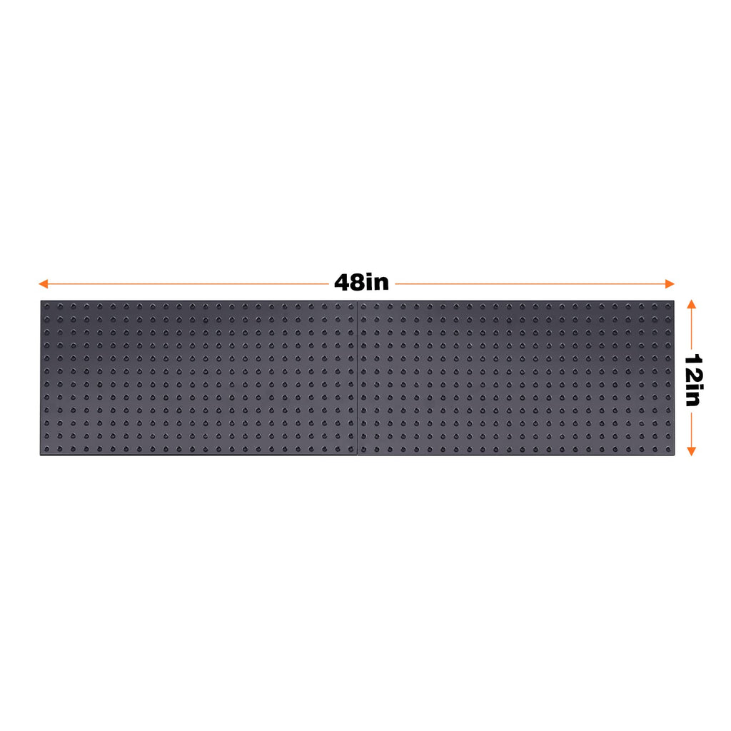 Ultrawall 2 Pcs Metal Pegboard Wall Panels, Peg Boards for Garage Tool Storage