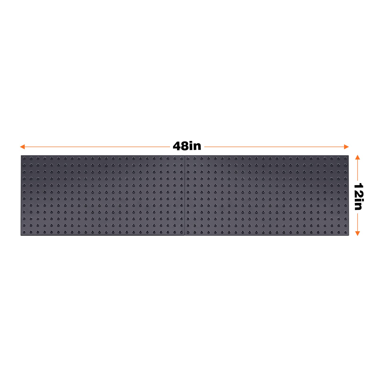 Ultrawall 2 Pcs Metal Pegboard Wall Panels, Peg Boards for Garage Tool Storage