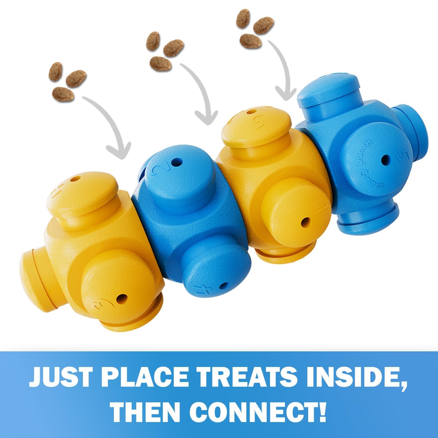 Dog Puzzle Toys for Smart Dogs, Boredom Busters, Interactive, Mentally Stimulating, Cognitive Dog Games, Hard Puzzle, Difficult Toys to Keep Them Busy, Puppy Puzzle Toys, Small, Medium, Large Breeds