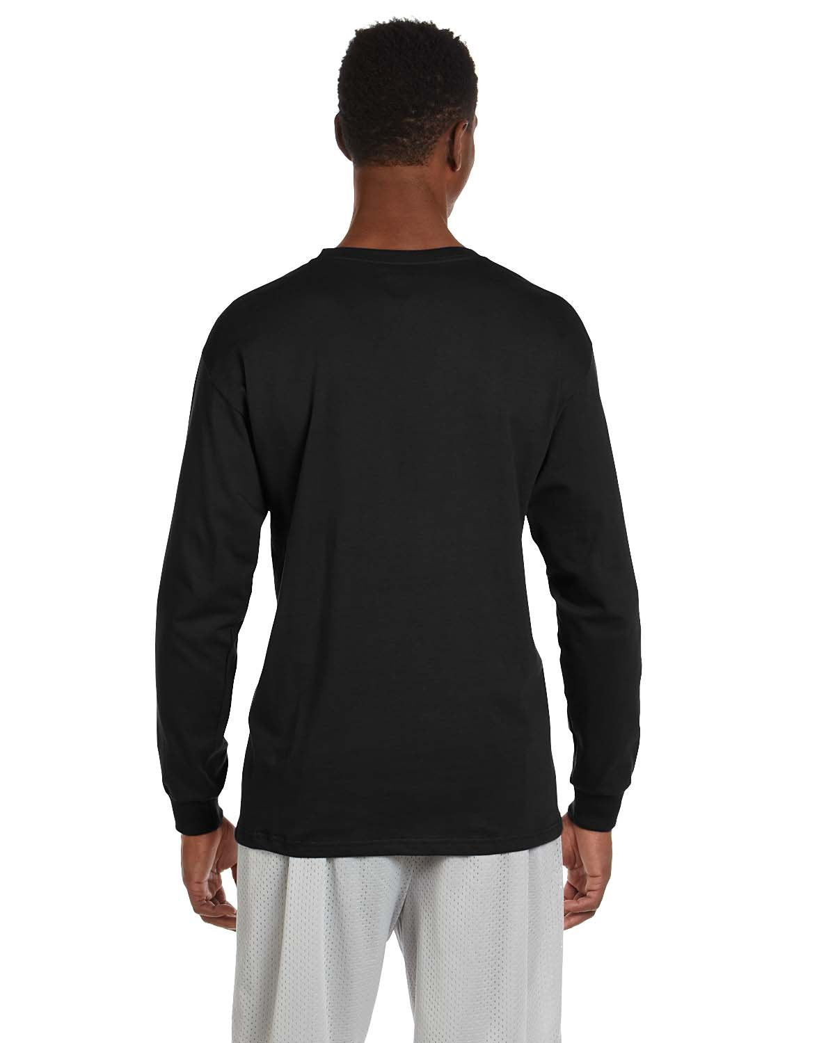Russell Athletic Men's Dri-Power Long Sleeve Tees, Moisture Wicking, Odor Protection, UPF 30+
