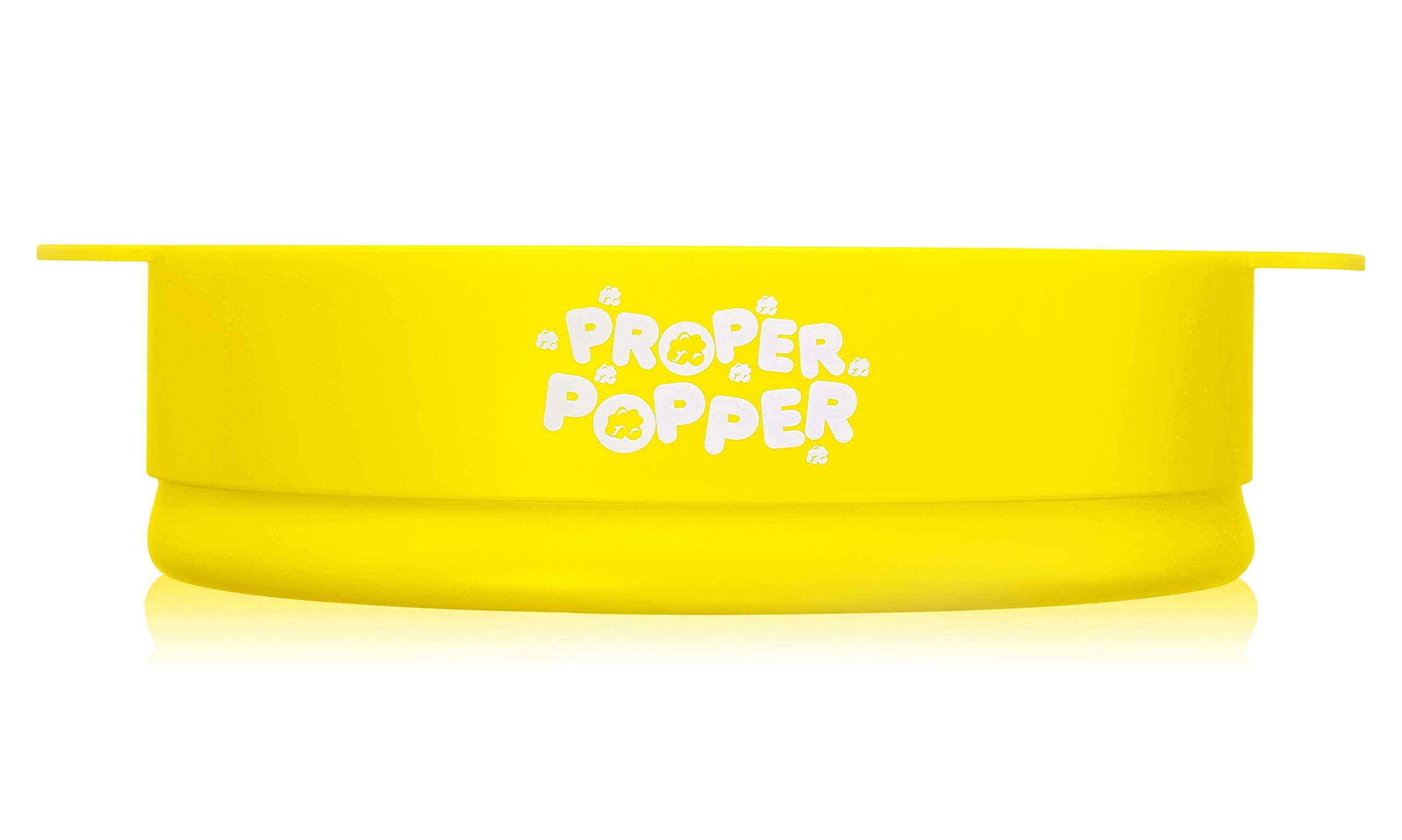 The Original Proper Popper Microwave Popcorn Popper, Silicone Popcorn Maker, Collapsible Bowl BPA Free & Dishwasher Safe - (Aqua)