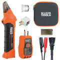 Klein Tools 80016 Circuit Breaker Finder Tool Kit with Accessories, GFCI Outlet Tester, 2-Piece Set, Includes Cat. No. ET310 and Cat. No. 69411