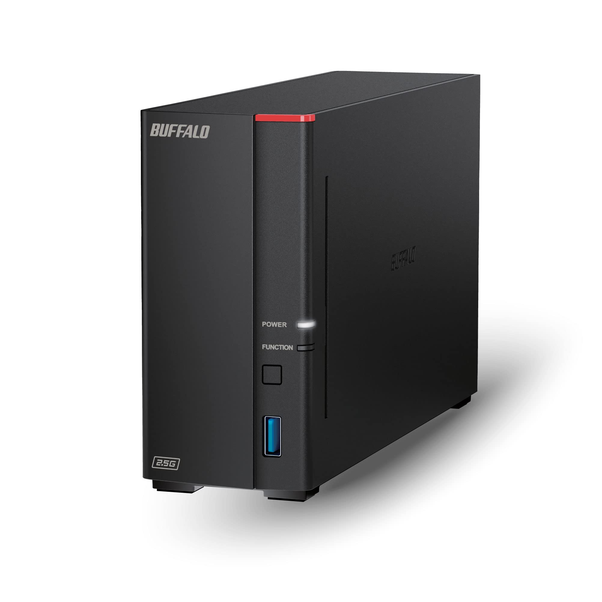 BUFFALO LinkStation 210 2TB 1-Bay NAS Network Attached Storage with HDD Hard Drives Included NAS Storage that Works as Home Cloud or Network Storage Device for Home