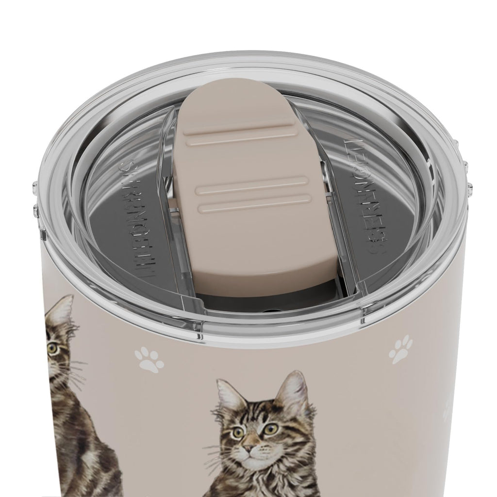 SERENGETI Australian Shepherd 20 Oz. Stainless Steel, Vacuum Insulated Tumbler with Spill Proof Lid - 3D Print - Insulated Travel mug for Hot or Cold Drinks (Australian Shepherd Tumbler)