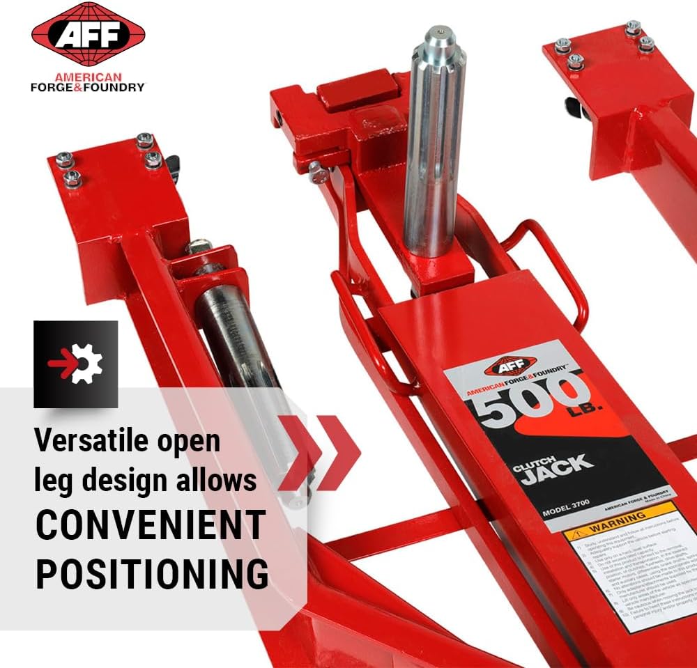 AFF Truck Clutch Jack - 1/4 Ton (500 lb) Capacity - Heavy Duty