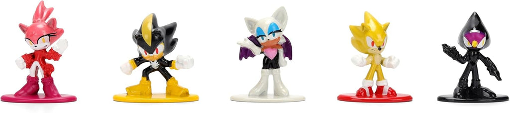 Jada Sonic The Hedgehog Nano Metalfigs 18 Pack Series 2 Die-Cast Figure Set – Includes Sonic, Shadow, Amy Rose, Rouge Toys