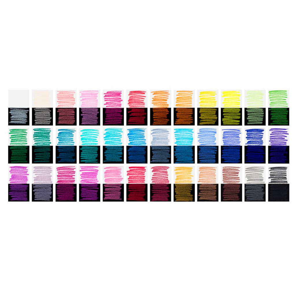 Faber-Castell Black Edition Colored Pencils| Great Back to School Art Supplies | Classic (12 Count)