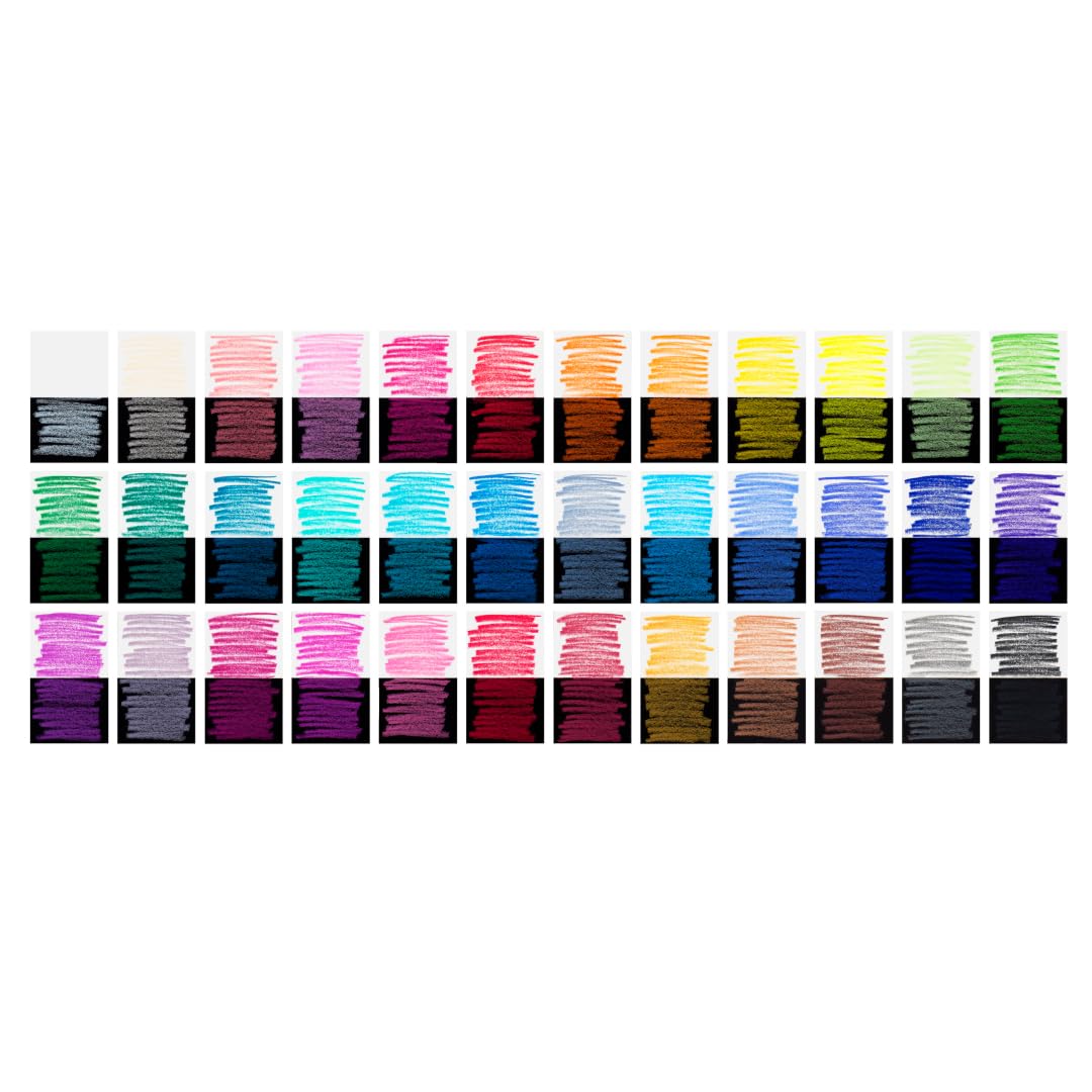 Faber-Castell Black Edition Colored Pencils| Great Back to School Art Supplies | Classic (12 Count)