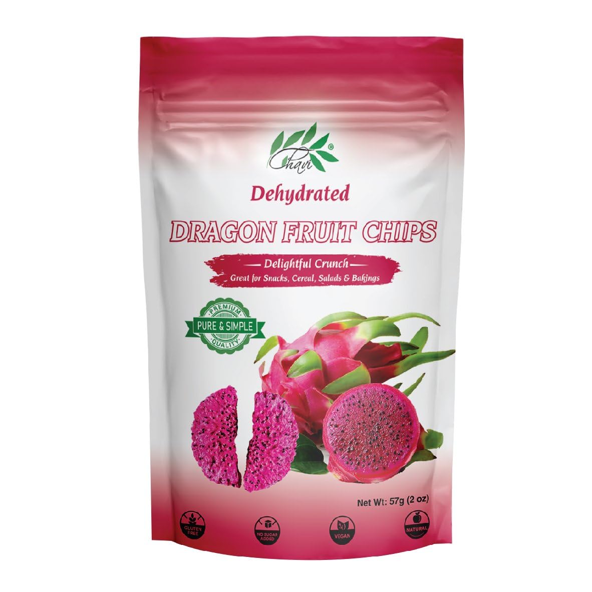 CHAVI Freeze Dried Fruits - Mixed | 6 in 1 | No Added Sugars or Preservatives - Non-GMO, Vegan, Gluten-Free | Gift Box | 230 g | 8.1 oz | 6 Cans