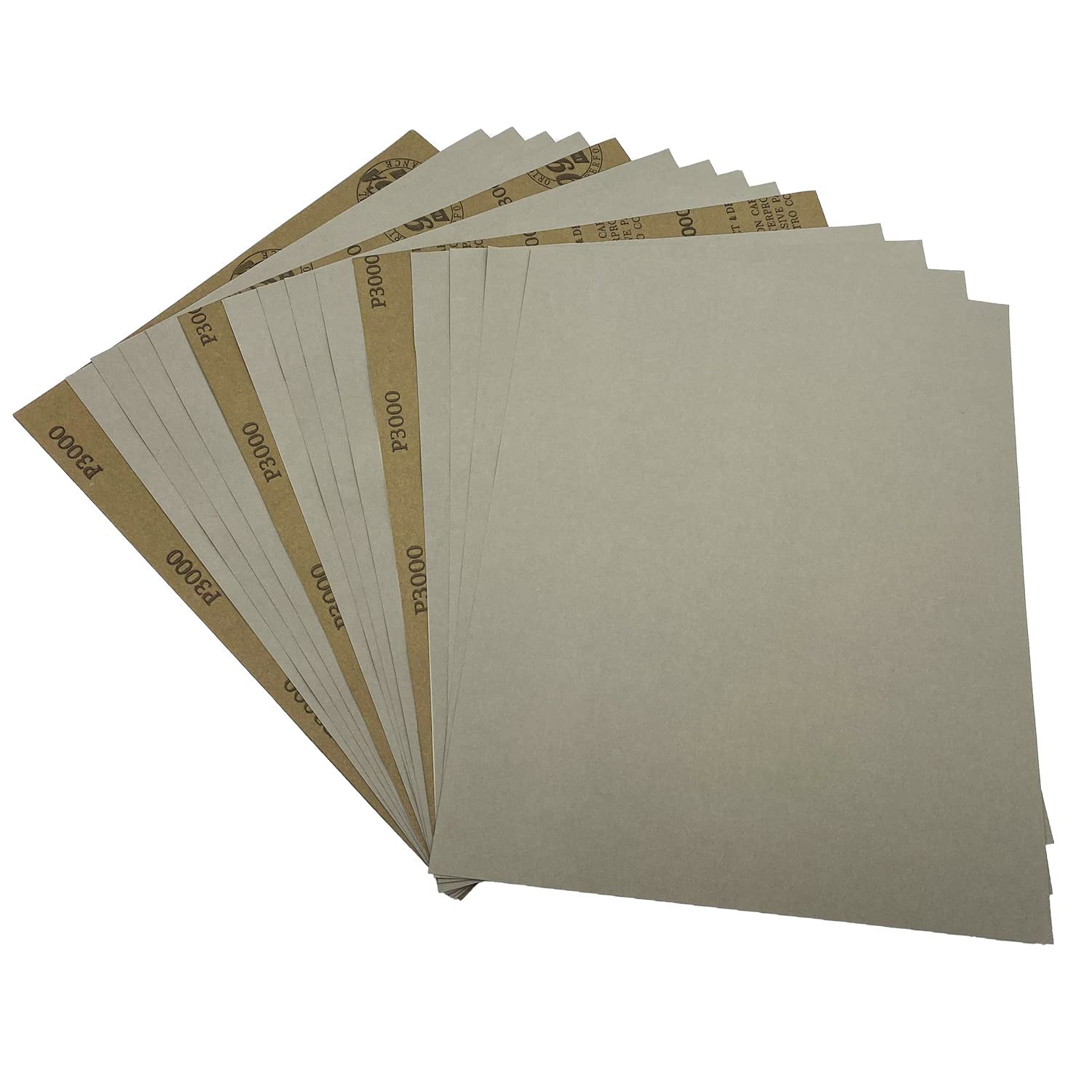 80 Grit Wet Dry Sandpaper, 9 x 11 Inch Sanding Sheets, 10PCS Premium Silicon Carbide Sand Paper for Wood Metal Ceramic or Auto Polishing and Scratches Removing