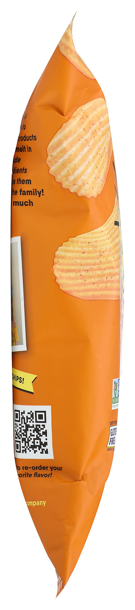 The Good Crisp Company, Chips Potato Crinkle Cut Sour Cream Cheddar, 5.5 Ounce