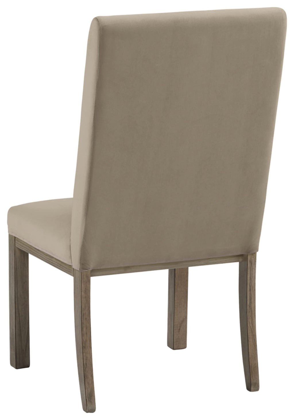 Signature Design by Ashley Chalanna Solid Wood Frame Dining Chair, Set of 2, White