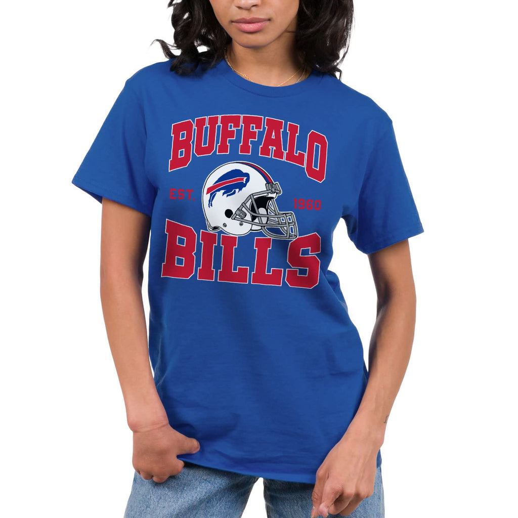 Junk Food Clothing x NFL - Team Helmet - Short Sleeve Fan Shirt for Men and Women - Officially Licensed NFL Apparel