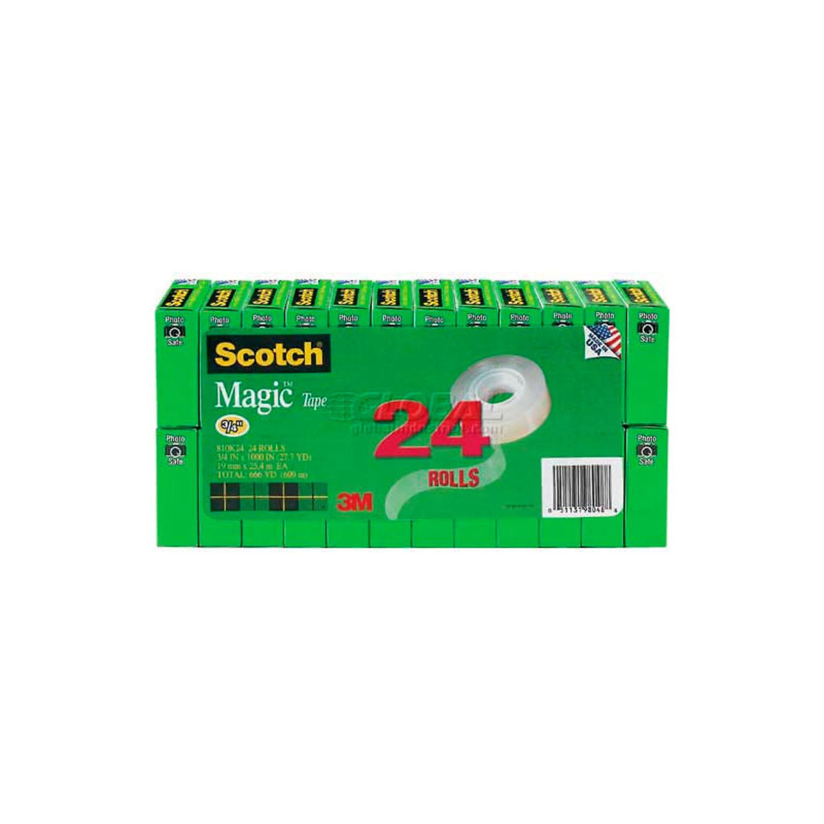 Scotch Magic Tape, Invisible, Home Office Supplies and Back to School Supplies for College and Classrooms, 16 Rolls