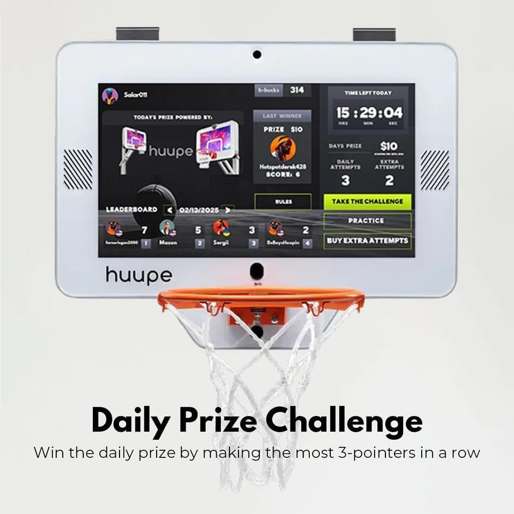 huupe mini – The World’s First Smart Mini Basketball Hoop Game Console – The Ultimate Gift for Families for Indoor Gameplay and Interactive Fun