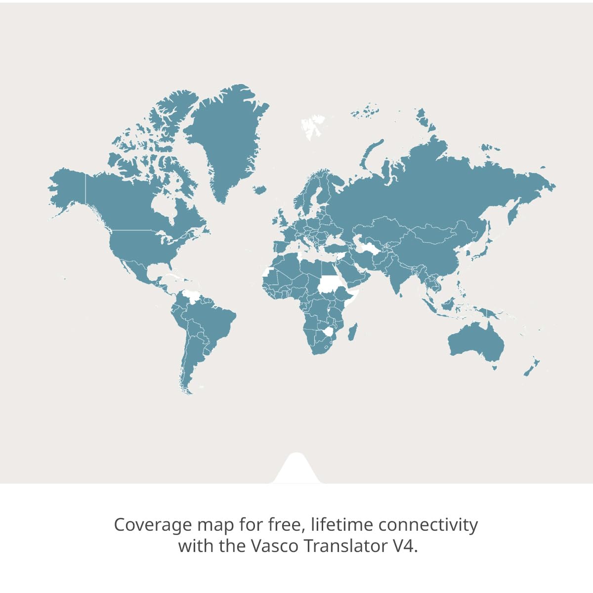 Vasco V4 Language Translator Device | 112 Languages | Free Lifetime Internet in Almost 200 Countries | Black Onyx