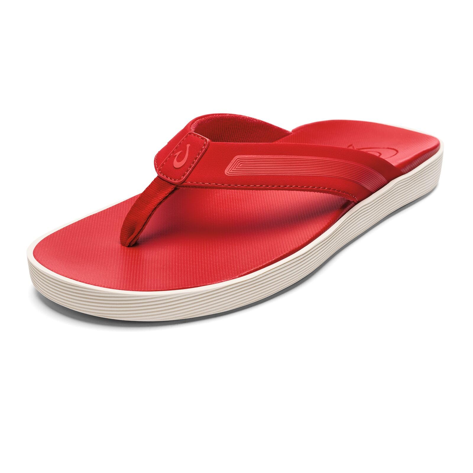 OluKai Leeward Men's Beach Sandals, Quick-Dry Flip Flop Slides, Water Friendly Versatility & Wet Grip Traction, Comfort Fit & Arch Support
