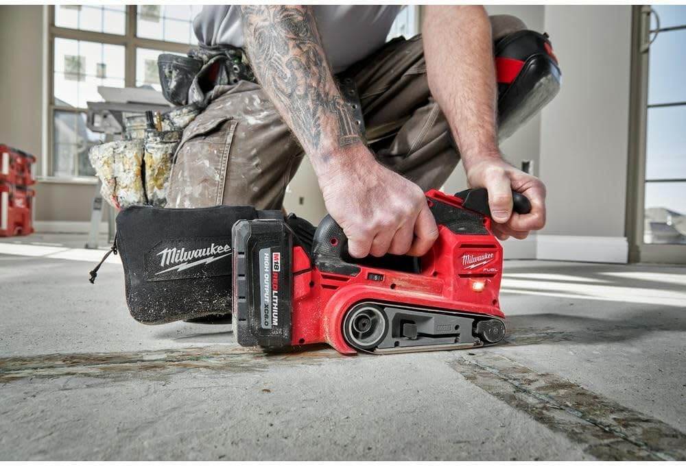 Milwaukee Electric Tool M18 Fuel 3"" x18 Belt Sander
