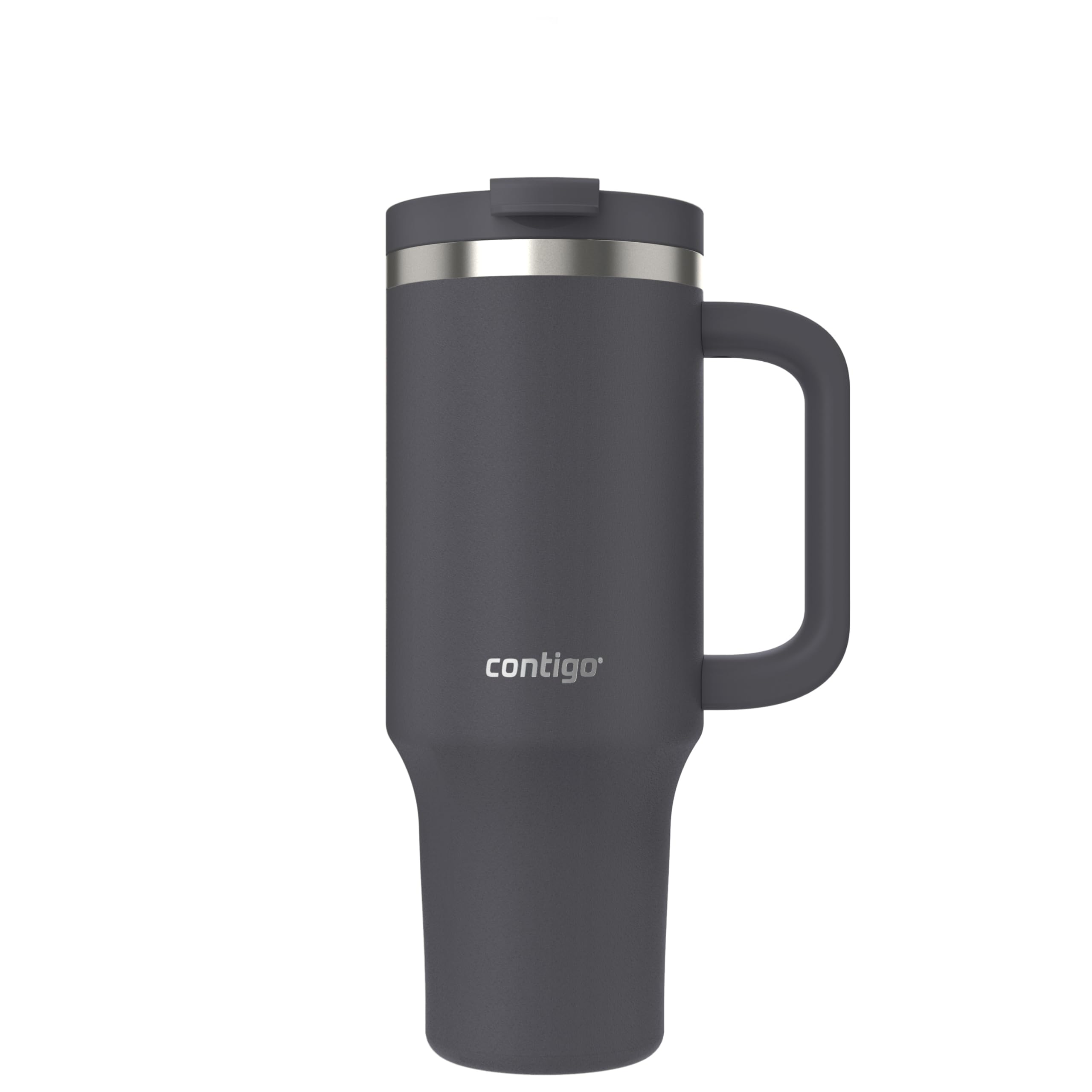 Contigo Streeterville 30oz Tumbler, Stainless Steel Vacuum Insulated, Leak-Proof, Cold for 29 Hours, Fits in cupholders, Licorice