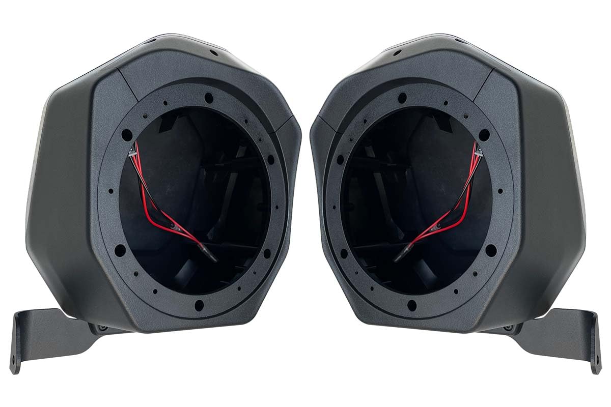 SSV Works 2021-2026 Ford Bronco 2-Door Rear Speaker Pod Upgrade 6.5" Weatherproof Plug & Play Roll Cage Mount Speaker Pod w/SSV A6 120w Speakers - 230-BR-2B65K