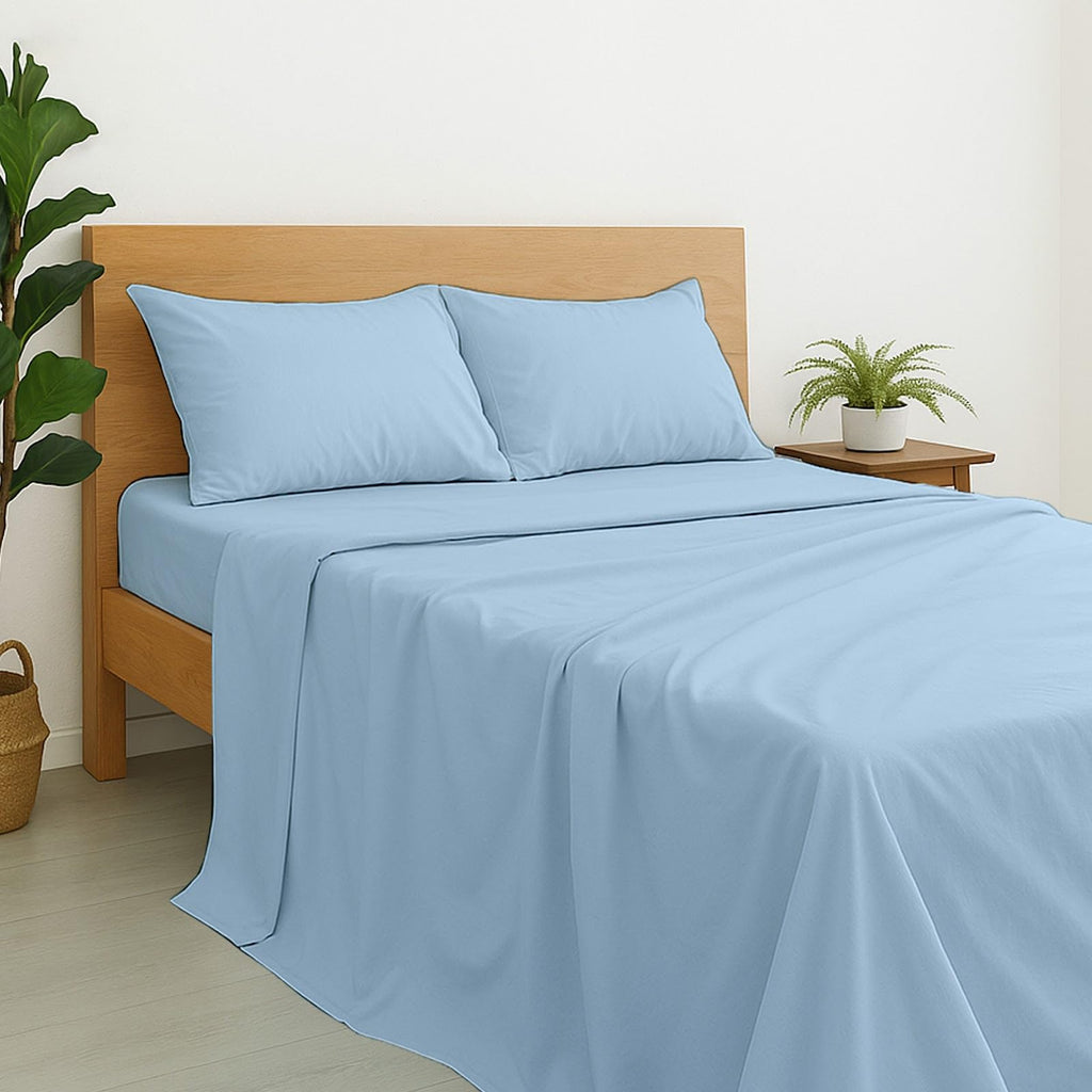 Cottington Lane Twin Size Sheet Set, 100% Egyptian Cotton Premium Hotel Quality 4 Piece Sheets Sets, High Thread Count Dark Grey Solid with 6-10" Deep Pocket