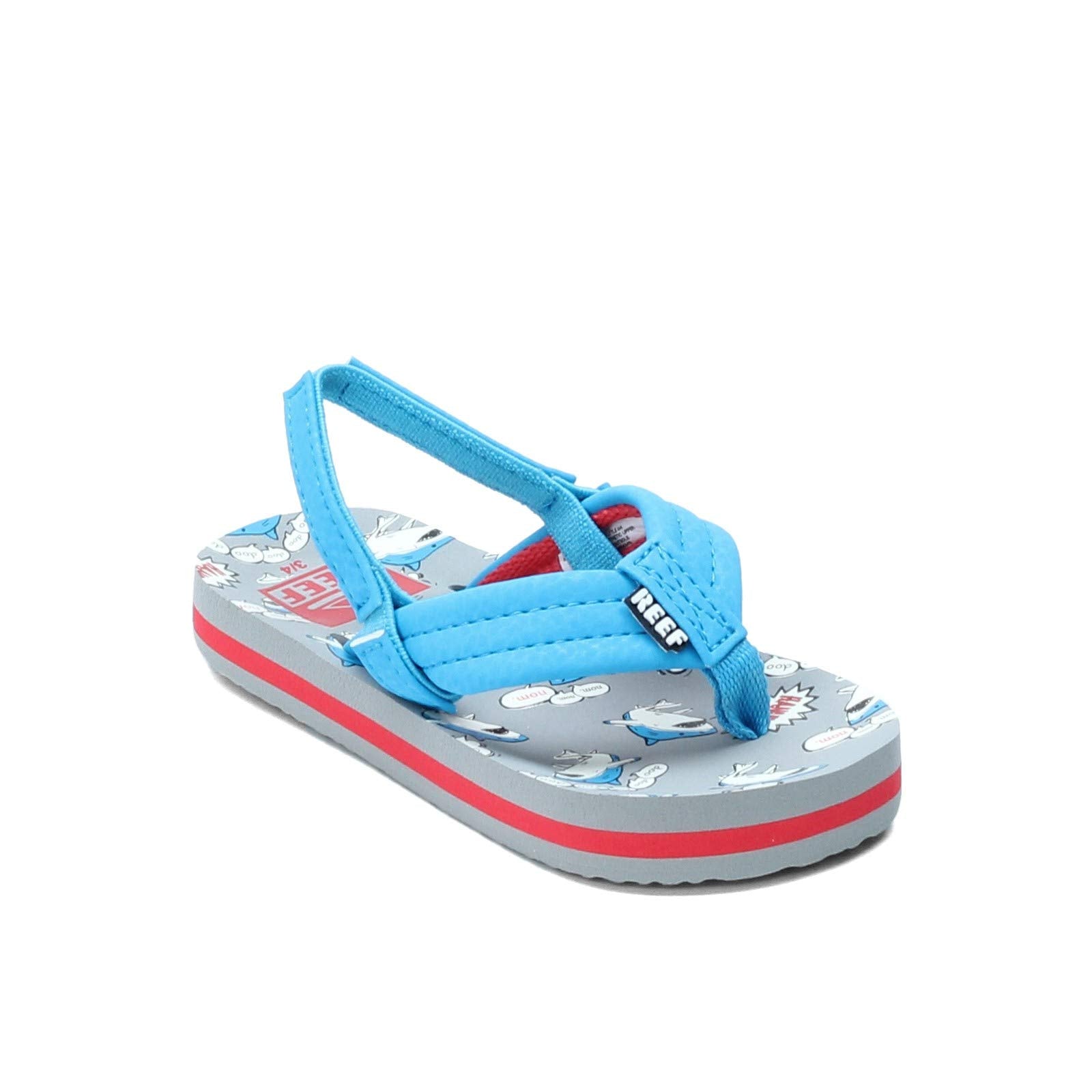 REEF Boys Toddler/Little Kid Ahi Beach Flip Flop, Soft Cushion Footbed, Water Friendly