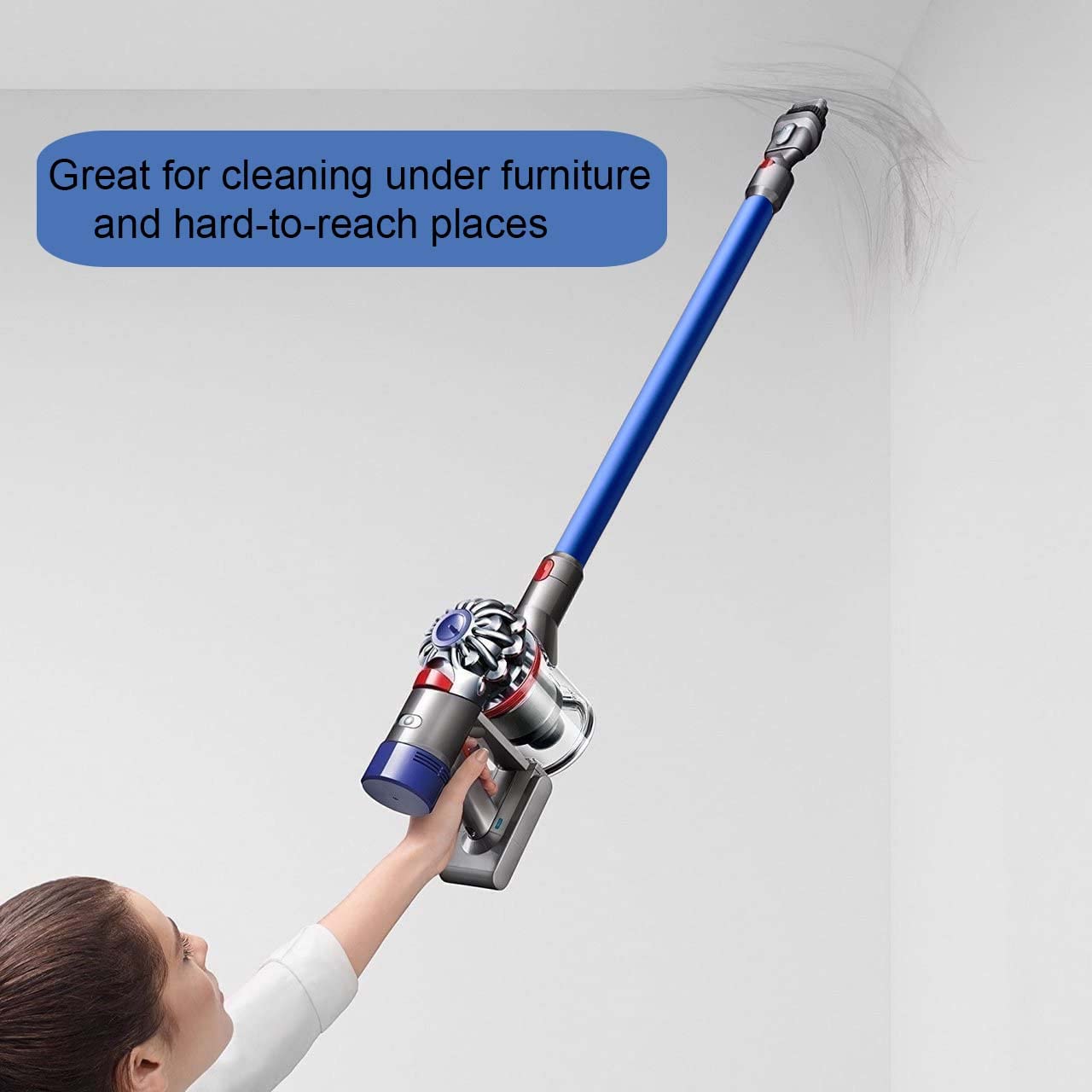 GYLBF Quick Release Wand Compatible for Dyson V15 V11 V10 V8 V7 Stick Vacuum Cleaners, Vacuums Attachment Extension Tube, 28.3 IN (Black)
