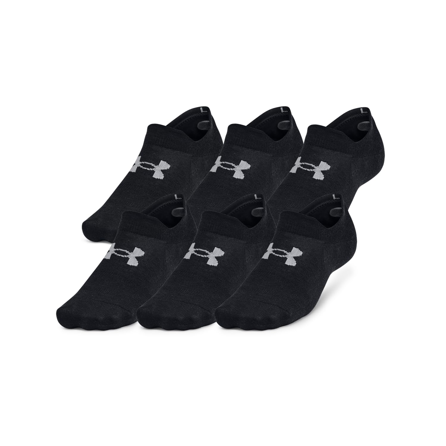 Under Armour Unisex Adult Essential Ultra Low Tab Socks (6-Pack)