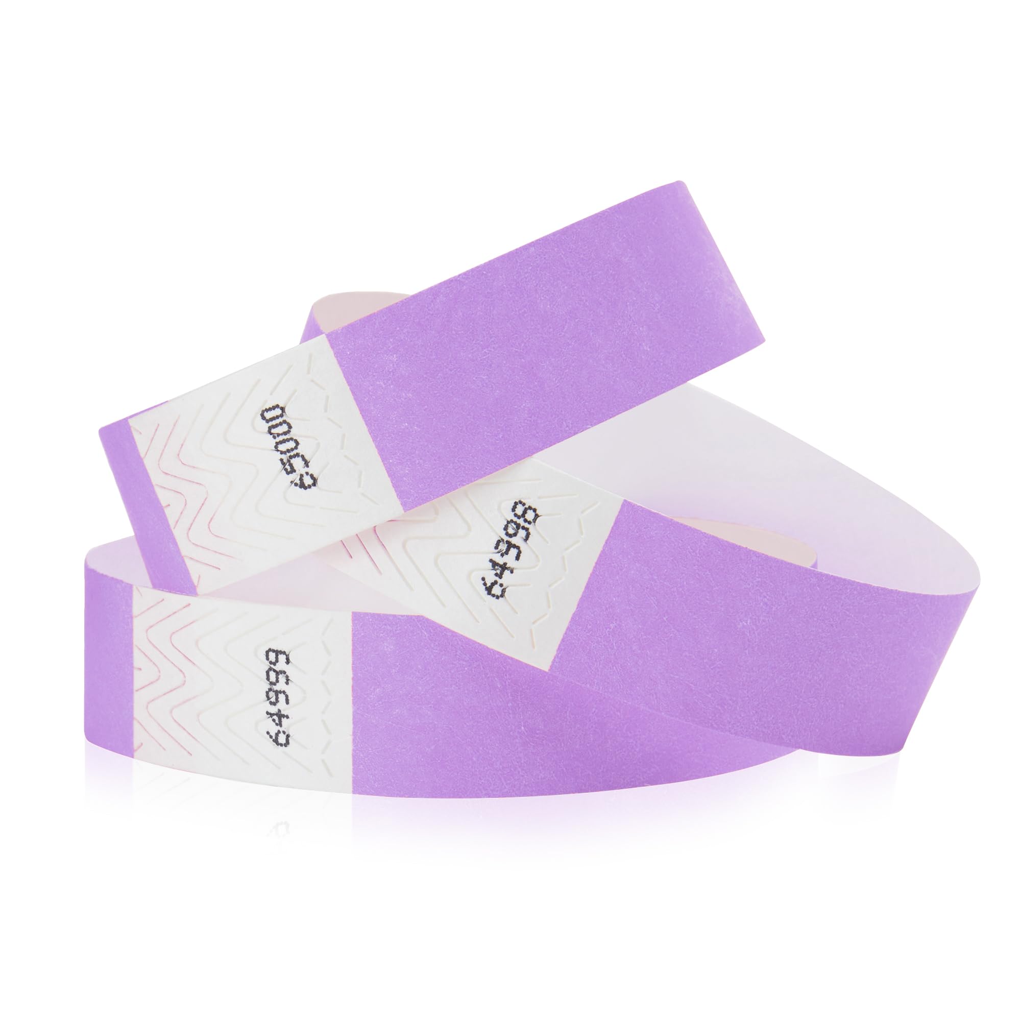 1,000 WristCo 10 Color Variety Pack Tyvek Wristbands for Events - Comfortable Tear Resistant Paper Bracelets ID Wrist Bands for Concerts Festivals Admission Party Identification