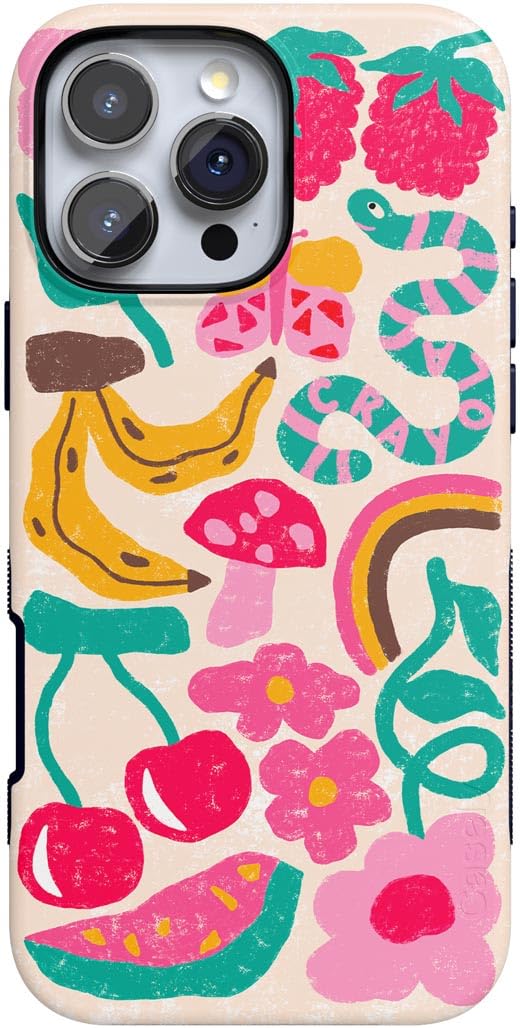 Casely iPhone 16 Pro Max Case | All The Fun Things | Fun on Weekdays | Bold Protective Design | Compatible with MagSafe