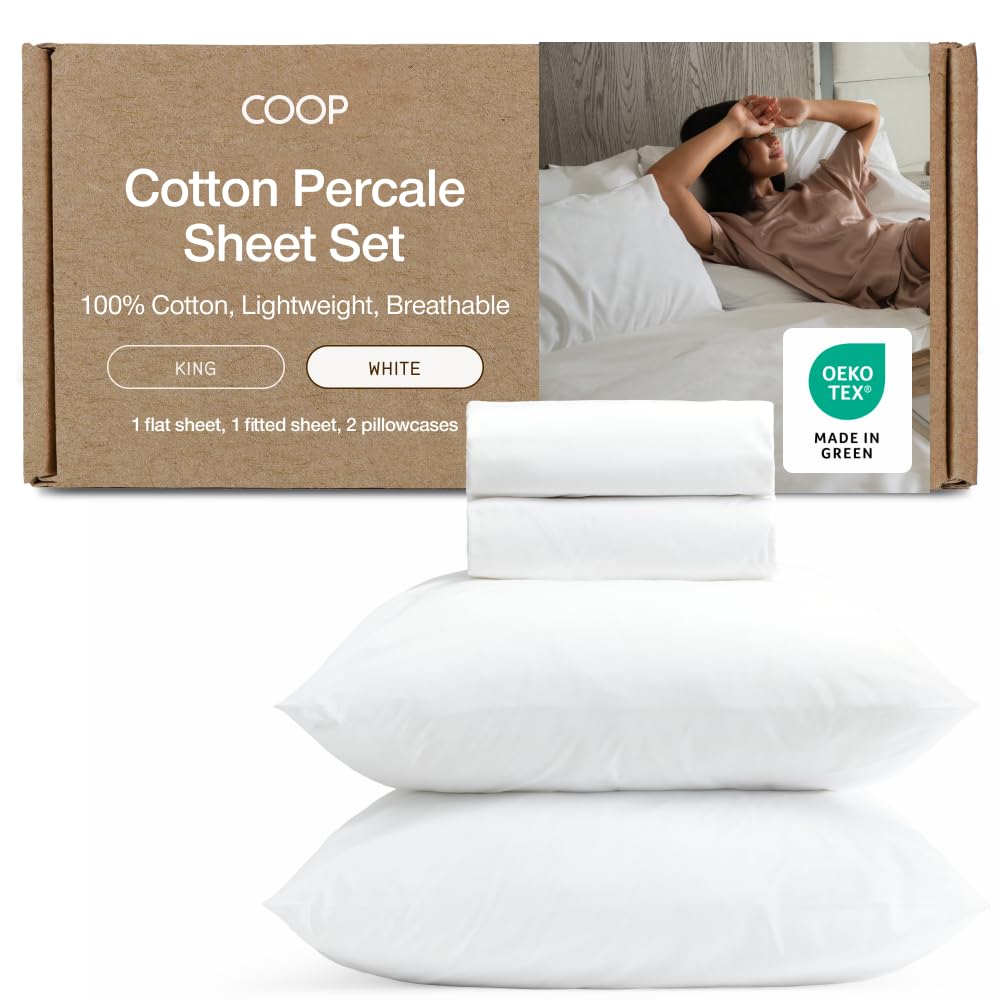 Coop Home Goods Cool+ Cooling Bed Sheets, 4 Piece Full Sheet Set, Dove Grey Breathable Cooling and Super Soft, Luxury Spa & Hotel Quality, Full Size Bed Set
