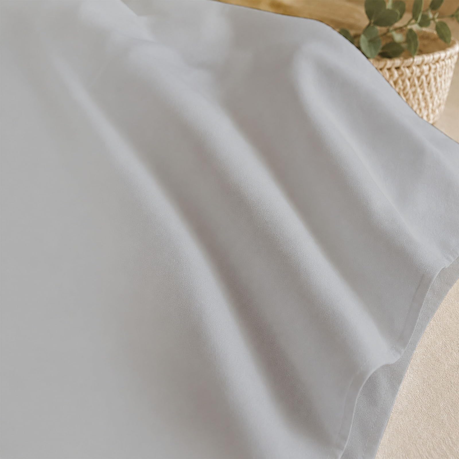 Cottington Lane Ruffled Dorm Room Bed Skirt Twin XL 25 Inch Drop, Hotel Quality Premium Brushed Microfiber Twin Extra Long College Dust Ruffle, White