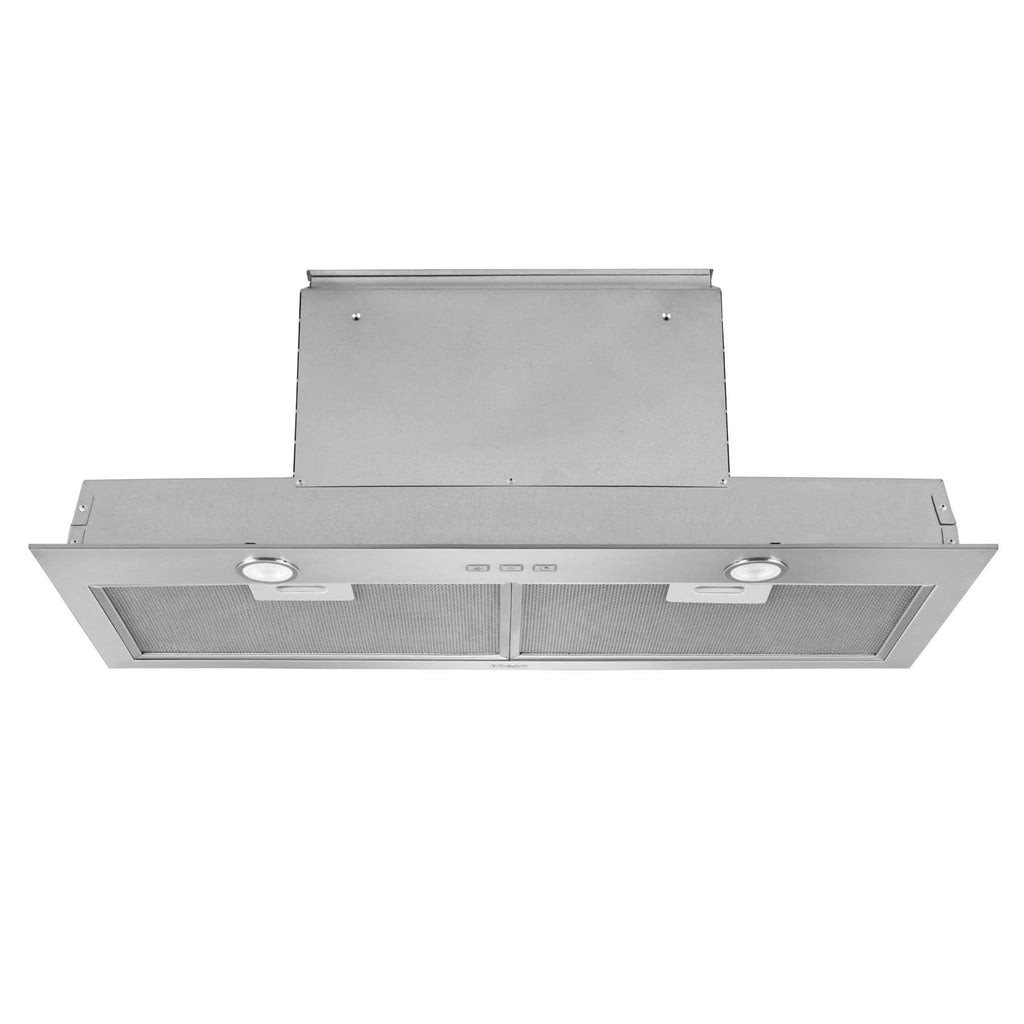 Broan Nu-Tone Broan-NuTone BBN1243SS Custom Built Insert with 2-Speed Exhaust Fan and Light, 300 Max Blower CFM, Stainless Steel, 24-Inch Range Hood Power Pack