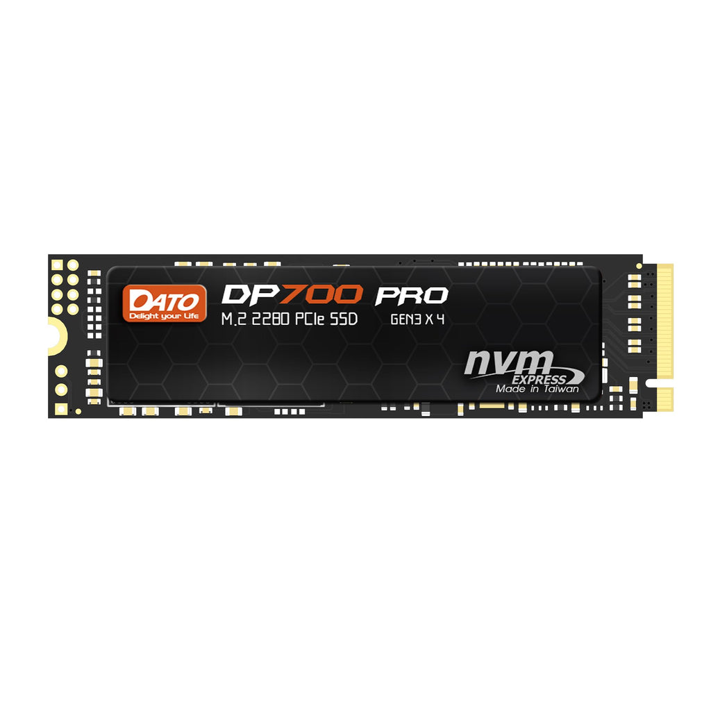 DATO M.2 2230 SSD PCIe 512GB Gen 3x4 NVMe with Aluminium heatsink, Internal Solid State Drive M Key for Business Students Gamers Creator, up to 2500/1700 MB/s - ARS330