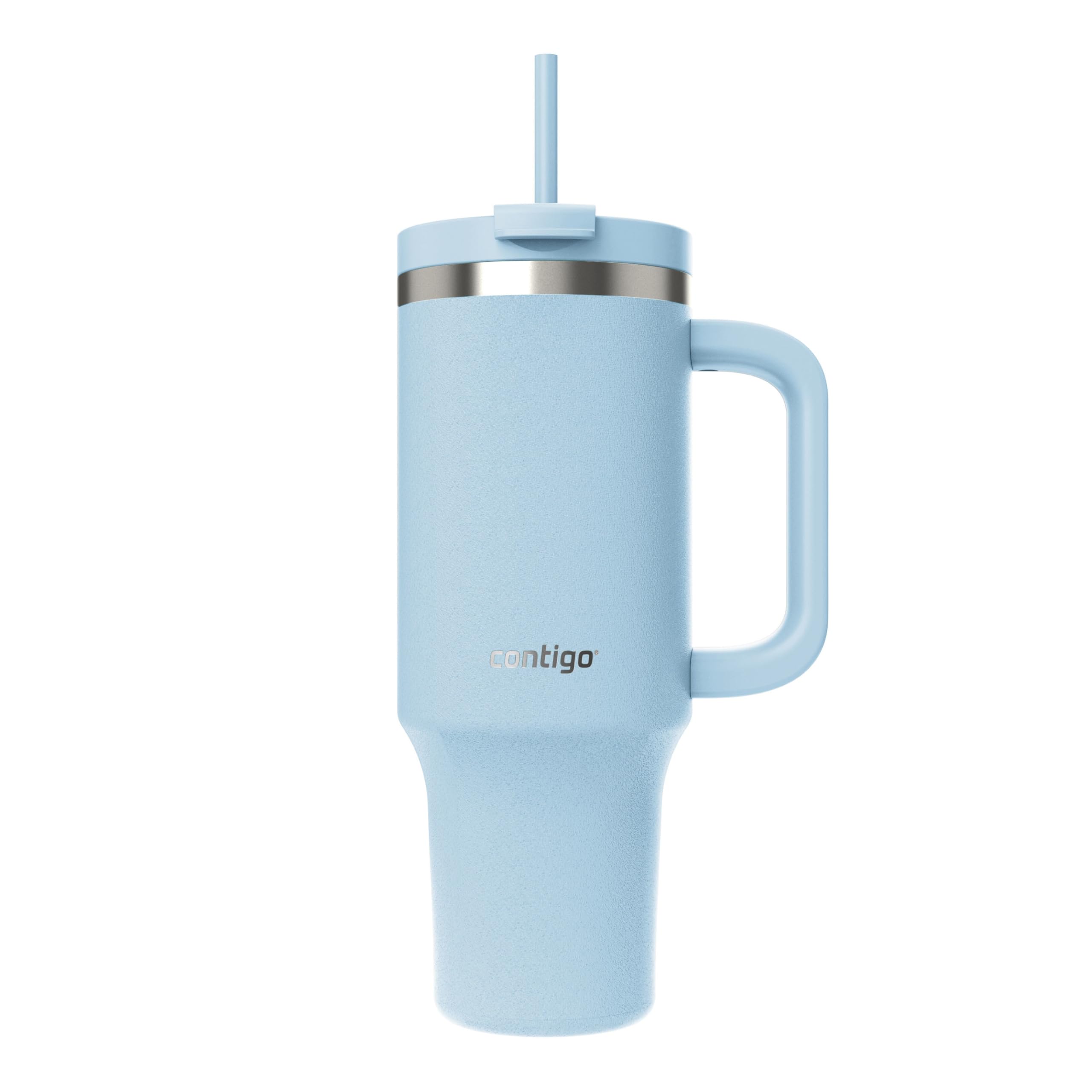 Contigo Streeterville 30oz Tumbler, Stainless Steel Vacuum Insulated, Leak-Proof, Cold for 29 Hours, Fits in cupholders, Licorice