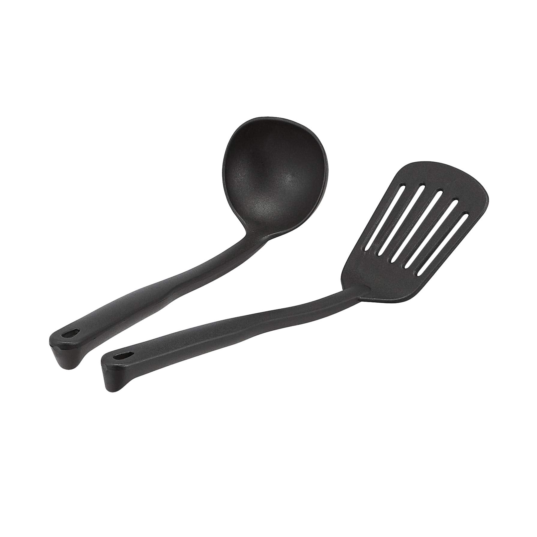 Amazon Basics Non-Stick Cookware Set, Pots and Pans with Lids, Hard Anodized Aluminum, Dishwasher Safe, Oven Safe, Black, 12-Piece