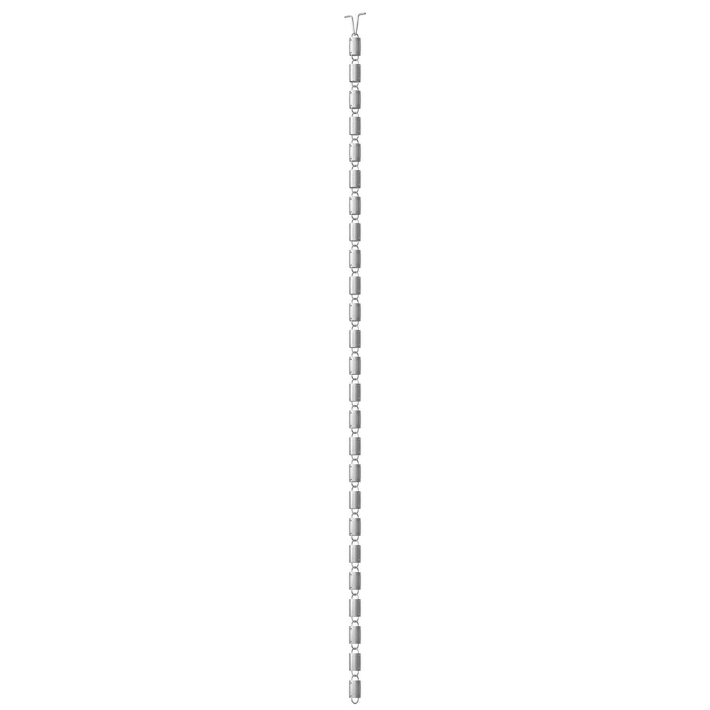 Rain Chains Direct Square Link Rain Chain Extension, 3 Feet in Length, Aluminum, Black Powder Coated, Functional and Decorative Replacement for Gutter Downspouts