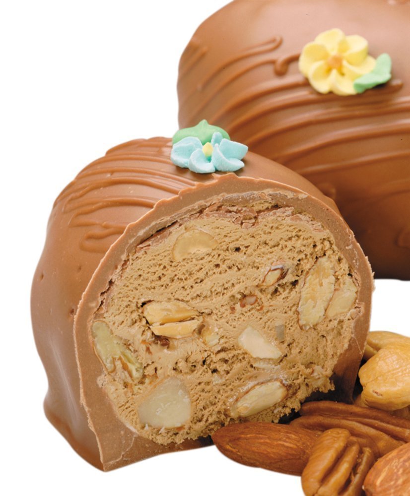 Philadelphia Candies Marshmallow Nut Egg, Milk Chocolate 4 Ounce