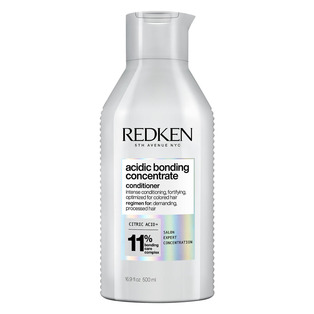 Redken Acidic Bonding Concentrate Conditioner For Damaged Hair Repair - Strengthens and Repairs Weak and Brittle Hair, Sulfate-Free, With Citric Acid