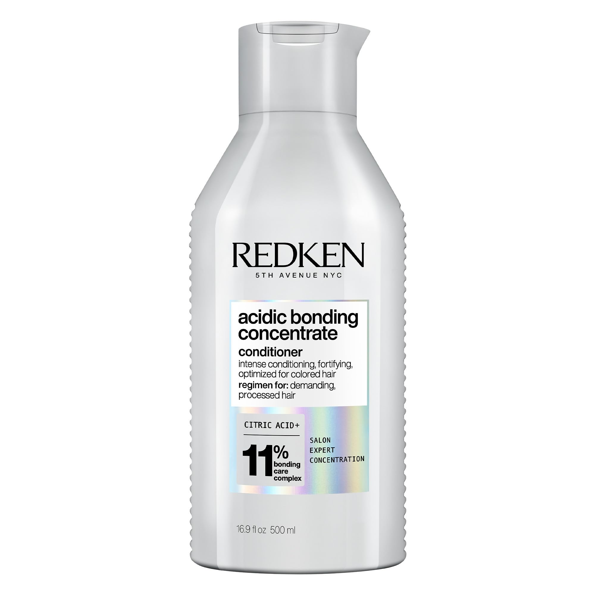 Redken Acidic Bonding Concentrate Conditioner For Damaged Hair Repair - Strengthens and Repairs Weak and Brittle Hair, Sulfate-Free, With Citric Acid