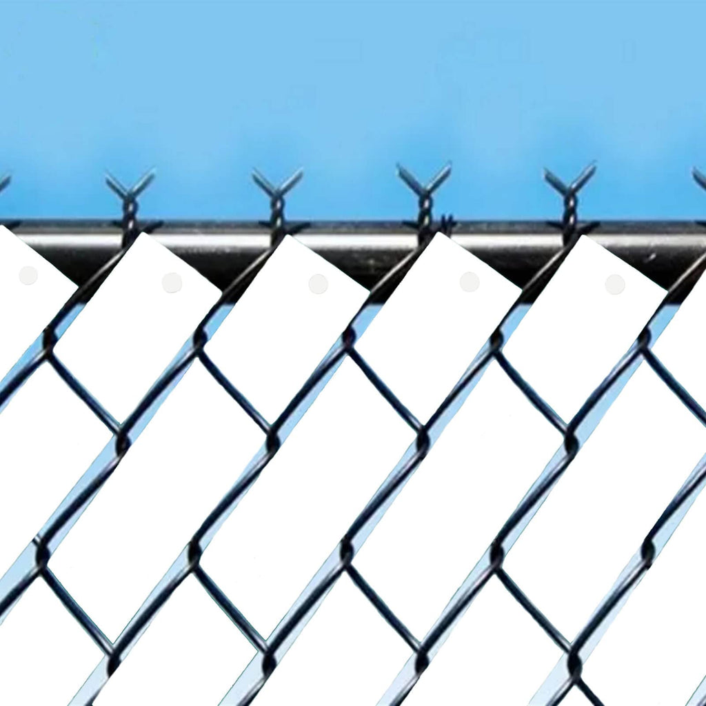 Chain Link Fence Privacy Tape, 246ft x 0.15ft Chain Link Fence Slats, Fence Covering Privacy, Brown (200PCS Button + Puncher Included)