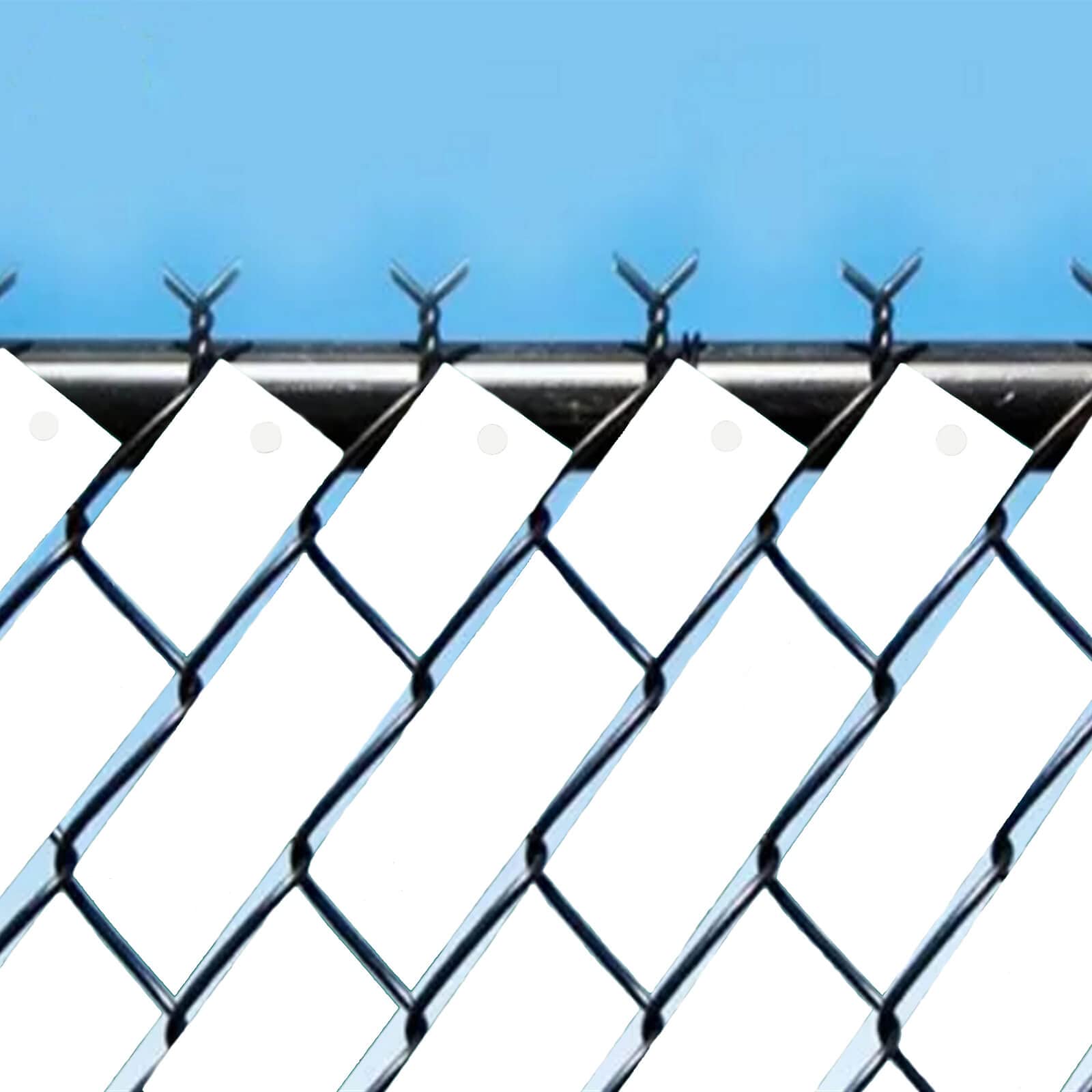 Chain Link Fence Privacy Tape, 246ft x 0.15ft Chain Link Fence Slats, Fence Covering Privacy, Brown (200PCS Button + Puncher Included)