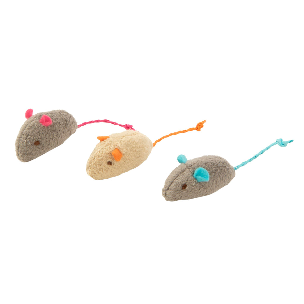SmartyKat (2 Count) Silly Swimmers Crinkle Plush Catnip Cat Toys - Orange/Turquoise, 2 Count