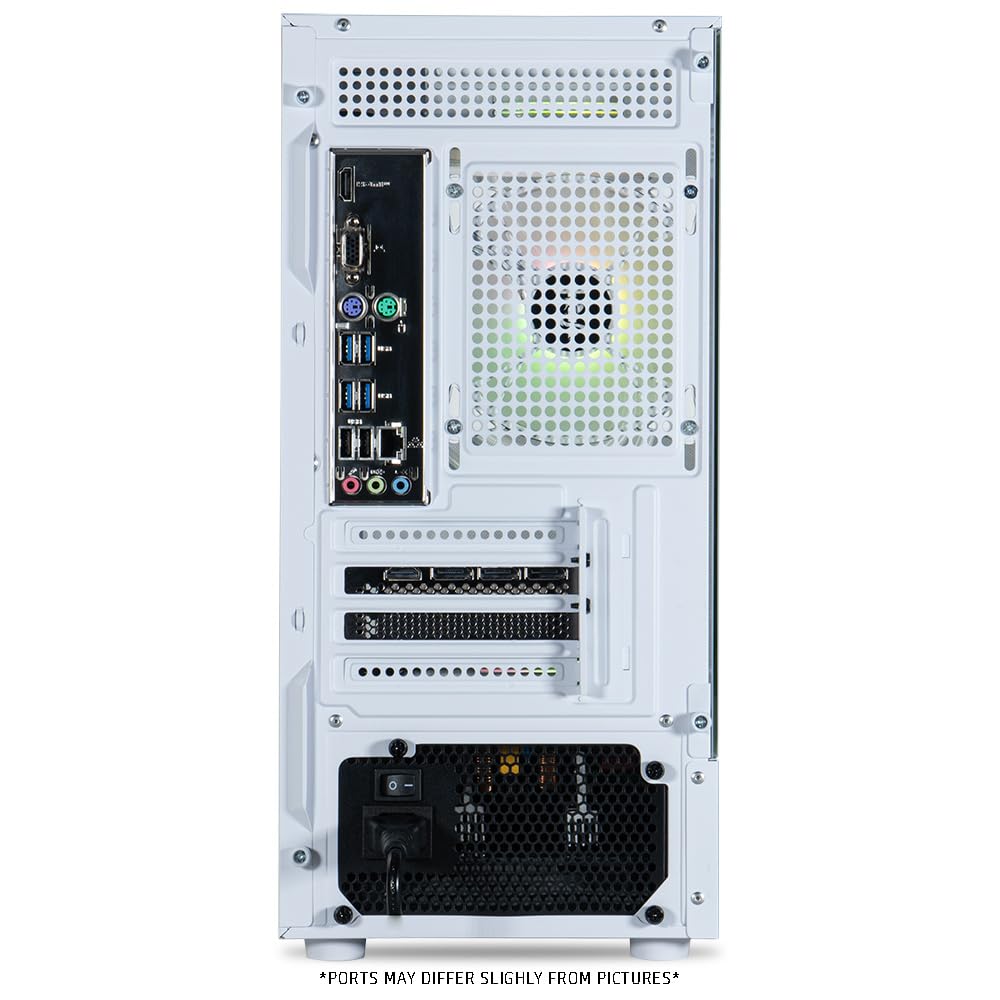 ViprTech Reaper 1.0 Gaming PC - AMD Ryzen 7 8700F (5.0Ghz Turbo), GeForce RTX 5060 Ti 8GB, 16GB DDR5, 1TB SSD, VR-Ready, WiFi BT USB-C, Win 11, Gaming Desktop Computer Prebuilt, Black