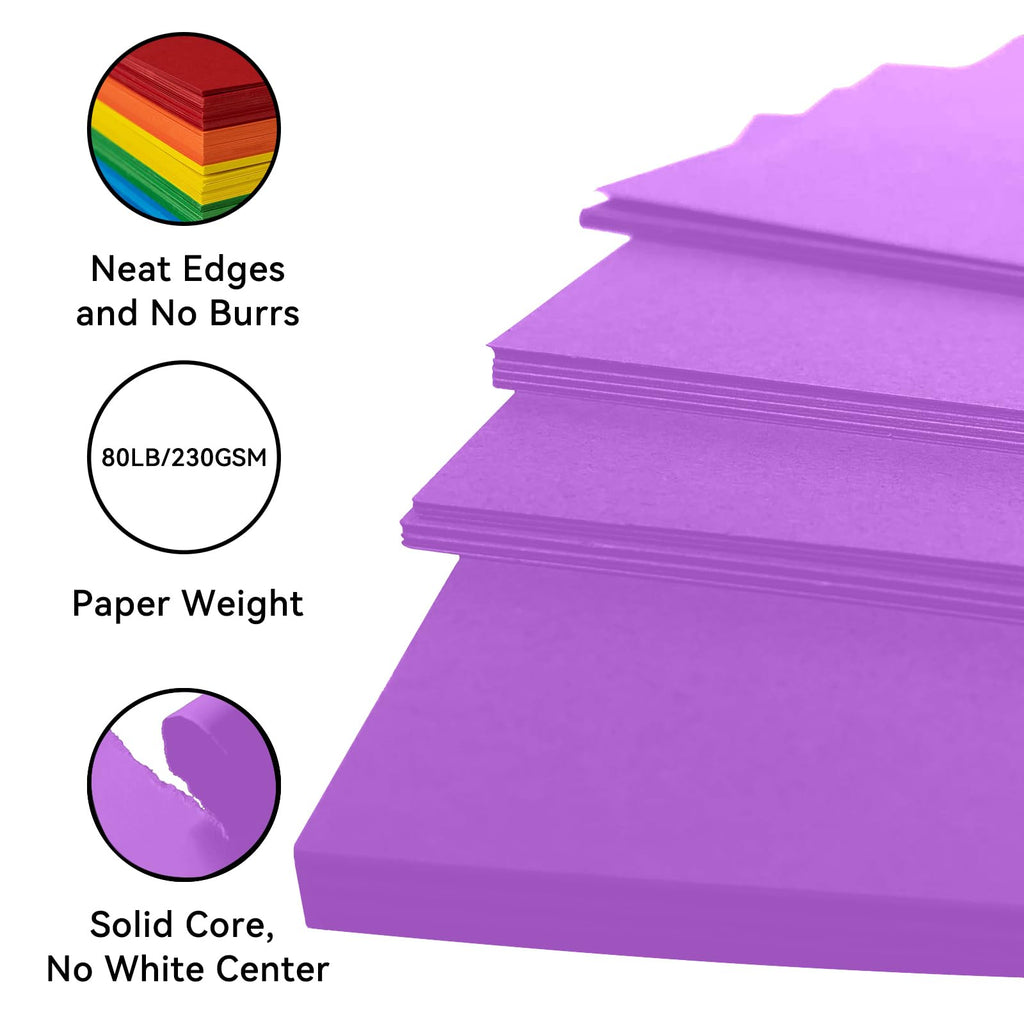 Black Cardstock 50 sheets, 12” x 12” Cardstock Paper Bulk Construction Paper,250GSM Card Stock Printer Paper Scrapbooking Supplies for Diy Crafts Cricut Card Making (Black)