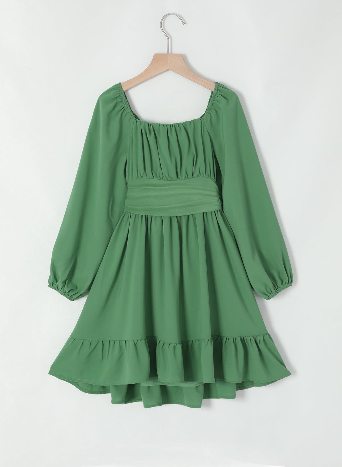 blibean Girls Fall Long Leeve Tie Back Dress Size 6-15 Years