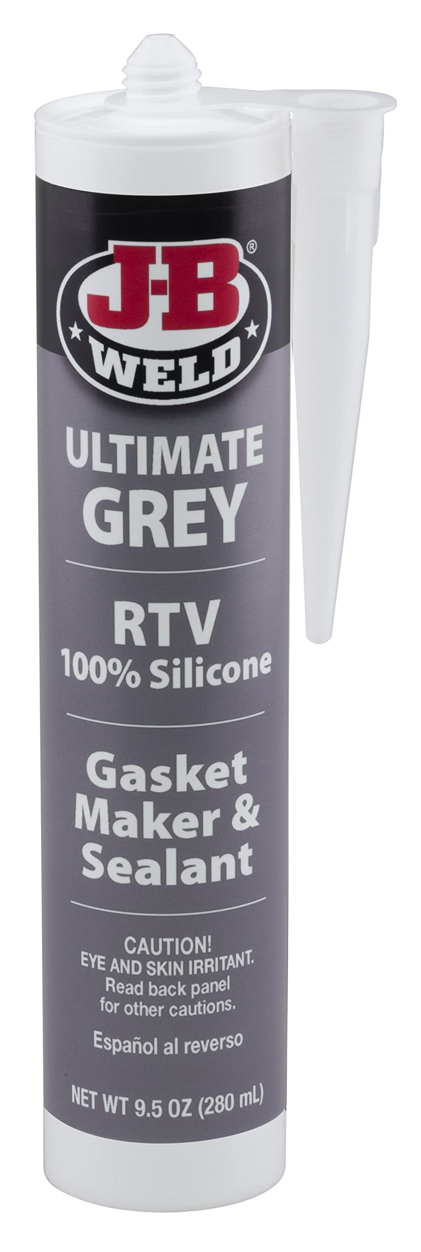 J-B Weld 32929 Ultimate Black RTV Silicone Gasket Maker and Sealant - 9.5 oz.