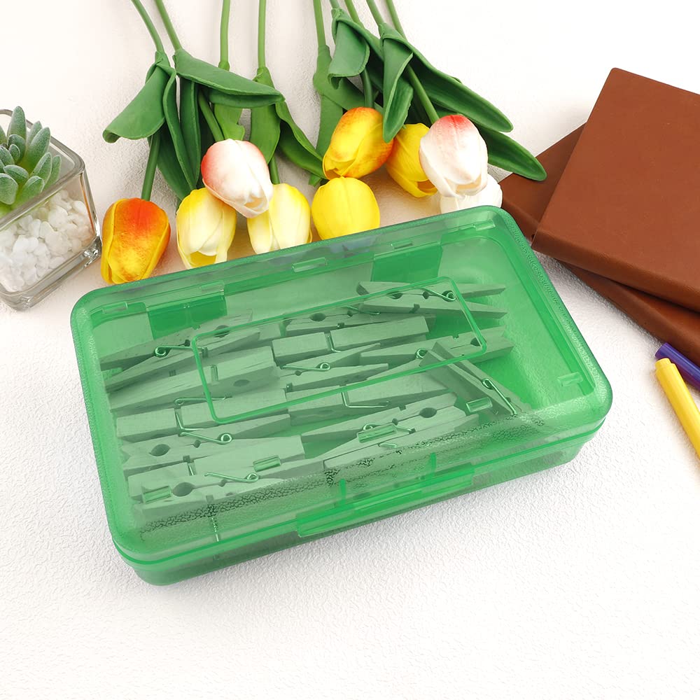 Pencil Case, Pencil Box, Clear Pencil Case, 3 Pack Plastic Pencil Case, Large Capacity Pencil Case, Crayon Box with Snap-tight Lid Stackable Design, Plastic Storage Box for School Office Supplies